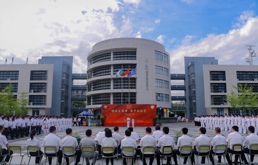 商船学院党委举办“唱响主旋律，歌声献给党”主题歌会