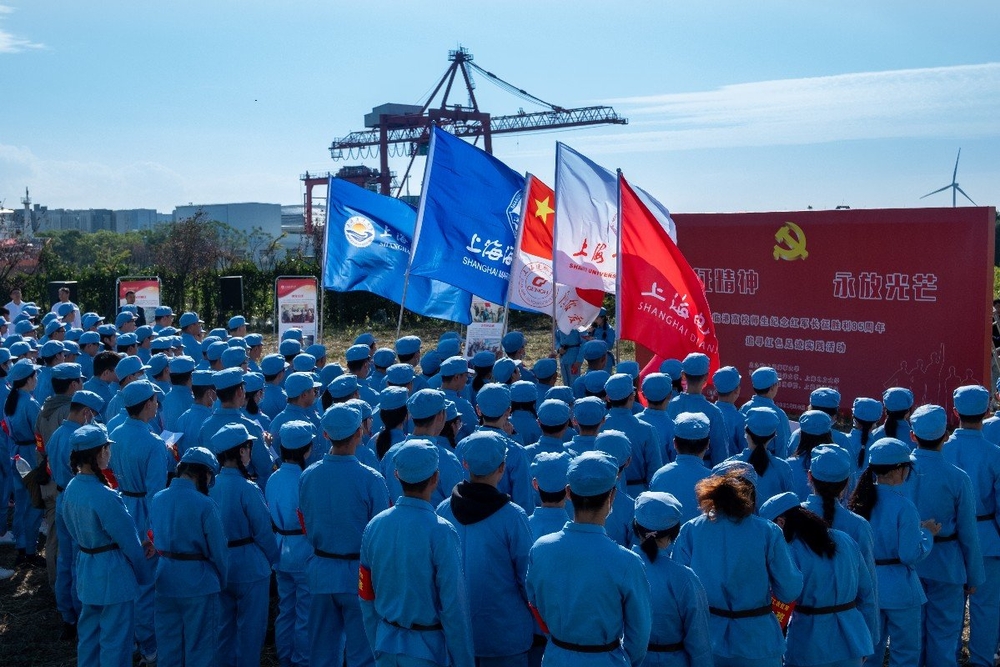红军行出征仪式